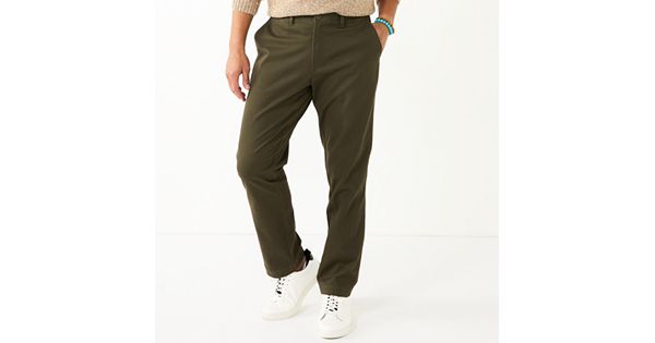 kohls mens chino pants