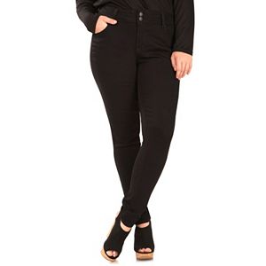 Juniors' Plus Size Wallflower Ultra Skinny Jeans