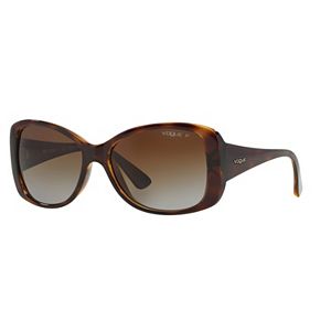 Vogue In Vogue VO2843S 56mm Square Gradient Polarized Sunglasses