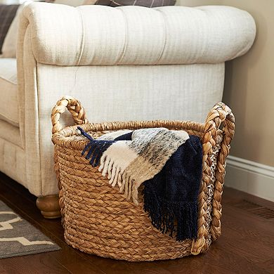 Household Essentials Large Wicker Floor Basket