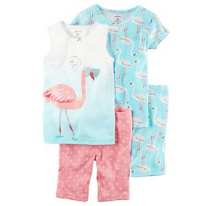 Girls 4-12 Carter's Animals Pajama Set