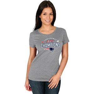 Plus Size Majestic New England Patriots 2016 AFC Champions Choice Tee