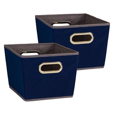 Household Essentials 2-piece Tapered Bin Set