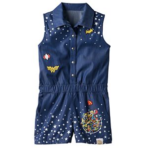 Girls 7-16 DC Comics Super Hero Girls Romper