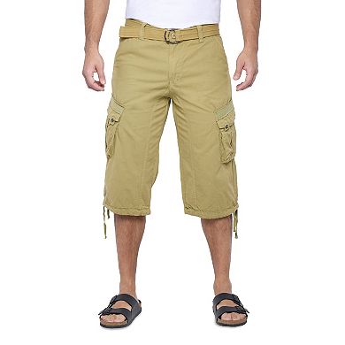 Men's XRAY Messenger Belted Cargo Shorts