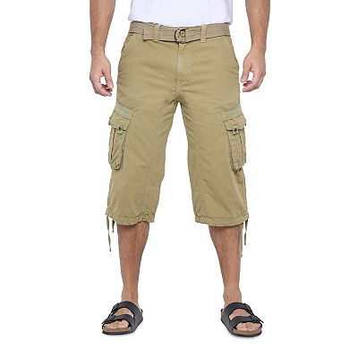 Men s Xray Messenger Belted Cargo Shorts