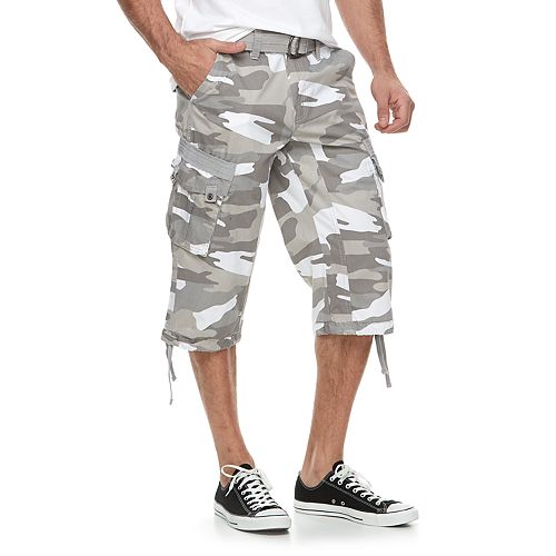 Casual men's cargo shorts