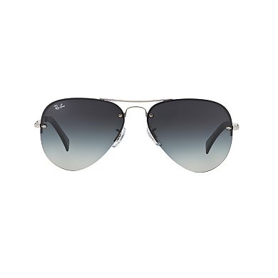 Ray-Ban Highstreet RB3449 59mm Aviator Gradient Sunglasses