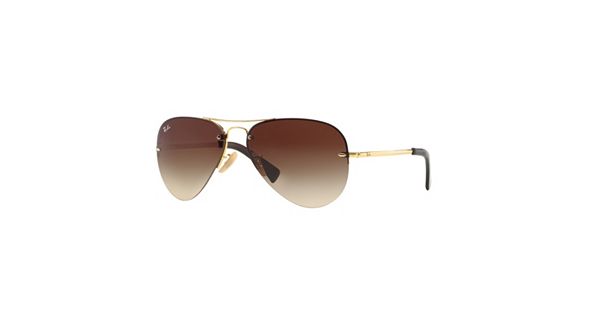 Ray-Ban Highstreet RB3449 59mm Aviator Gradient Sunglasses