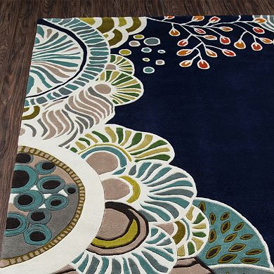 Momeni New Wave Azora Floral Wool Rug