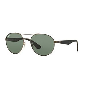 Ray-Ban RB3536 55mm Highstreet Aviator Sunglasses