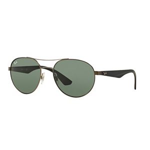 Ray-Ban Highstreet RB3536 55mm Aviator Sunglasses