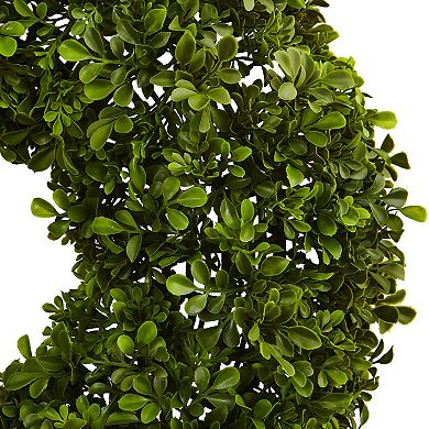 nearly natural Artificial Boxwood Wreath