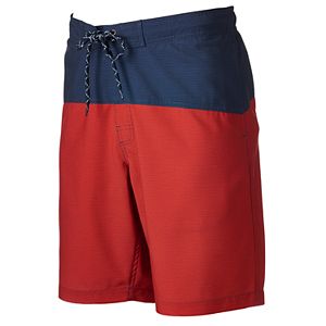 Men's SONOMA Goods for Life™ Colorblock Stretch Swim Trunks