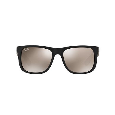 Ray-Ban Justin RB4165 55mm Rectangle Mirror Sunglasses