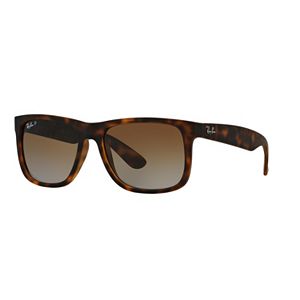Ray-Ban RB4165 55mm Justin Rectangle Polarized Sunglasses