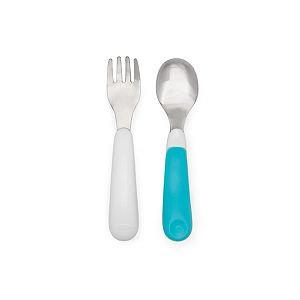 OXO Tot On-The-Go Fork & Spoon Set