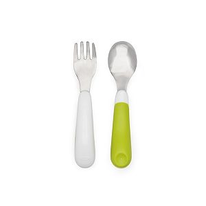 OXO Tot On-The-Go Fork & Spoon Set