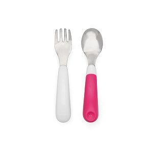 OXO Tot On-The-Go Fork & Spoon Set!