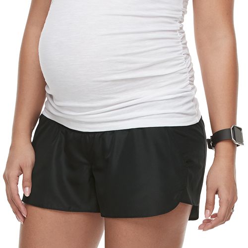 best athletic maternity shorts