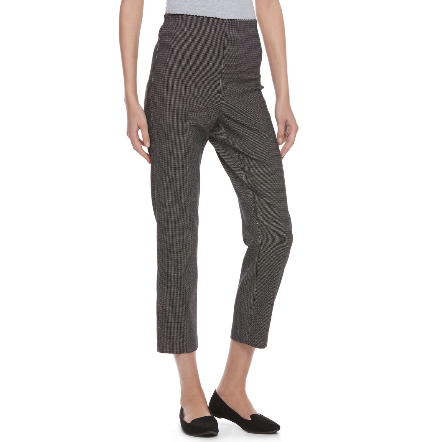 womens black ankle dress pants