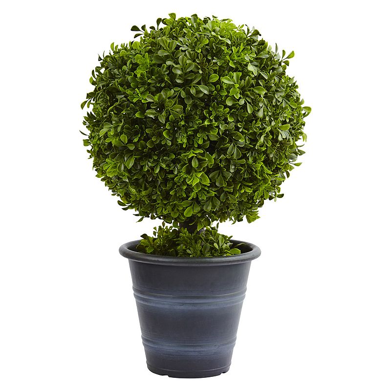 Nearly Natural 23" Boxwood Ball Artificial Topiary