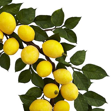 nearly natural Artificial Lemon Wreath