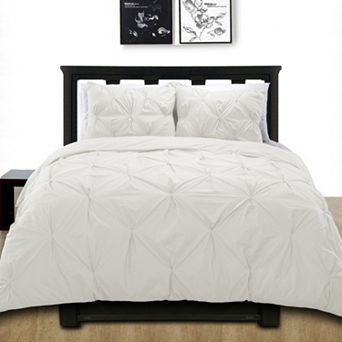 Cottonpure Cotton Pintuck Duvet Cover Set