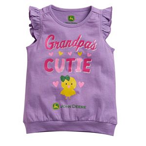 Toddler Girl John Deere Grandparent Graphic Tee