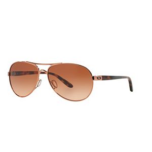 Oakley Feedback OO4079 59mm Aviator Gradient Sunglasses