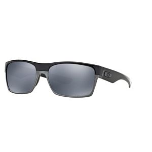 Oakley Twoface OO9189 60mm Rectangle Black Iridium Polarized Sunglasses