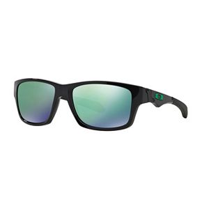Oakley Jupiter Squared OO9135 56mm Jade Iridium Rectangle Sunglasses