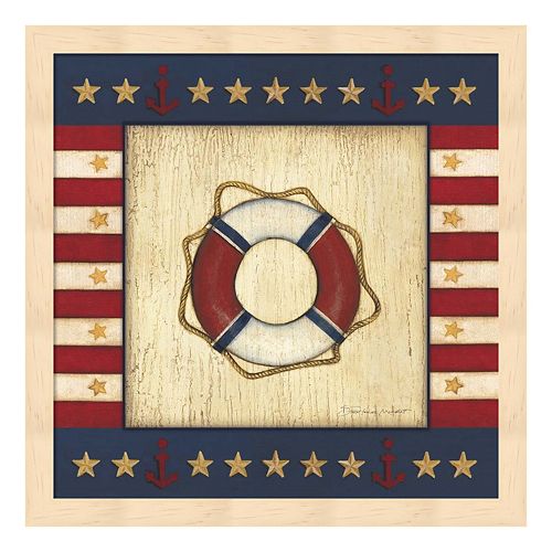 Patriotic Preserver Framed Wall Art