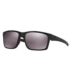 Oakley Mainlink OO9264 57mm Rectangle Black Iridium PRIZM Daily Polarized Sunglasses