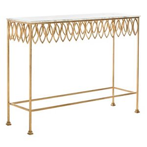 Safavieh Couture Natalia Marble Top Console Table