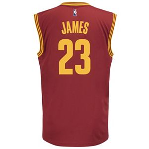 Men's adidas Cleveland Cavaliers LeBron James NBA Replica Jersey