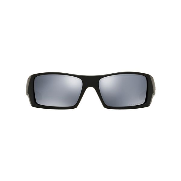 Oakley Gascan OO9014 60mm Rectangle Wrap Polarized Sunglasses