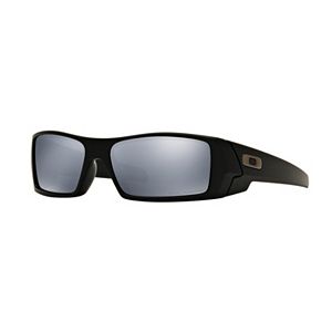 Oakley Gascan OO9014 60mm Rectangle Wrap Polarized Sunglasses