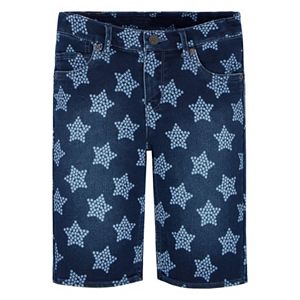 Girls 7-16 Levi's Supersoft Star Jean Bermuda Shorts