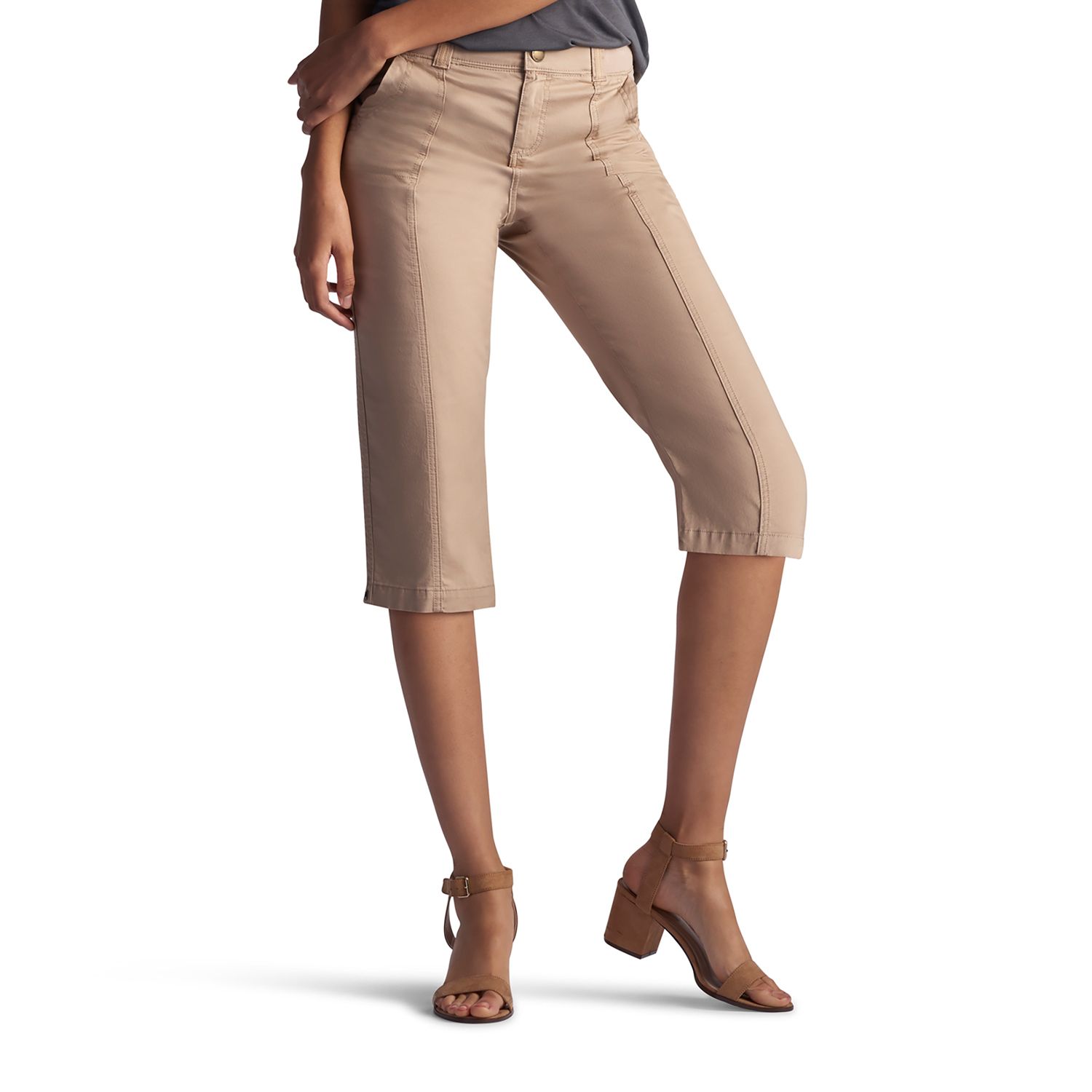 women's lee skimmer capris