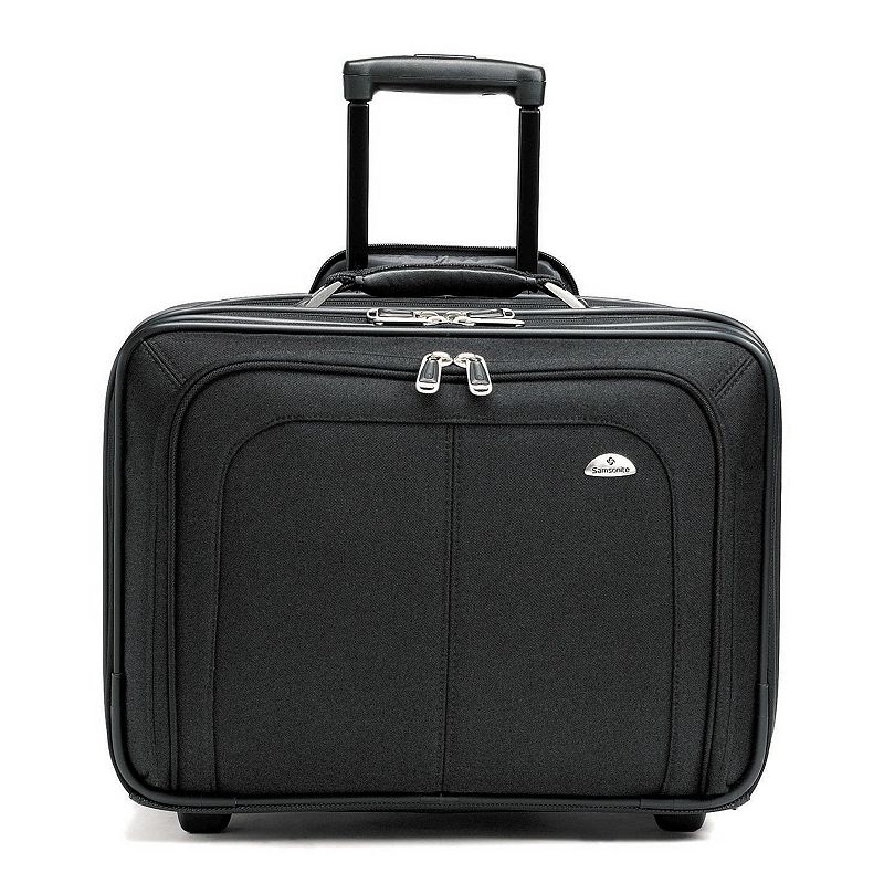 Samsonite Business One Mobile Office Wheeled Laptop Briefcase, Black