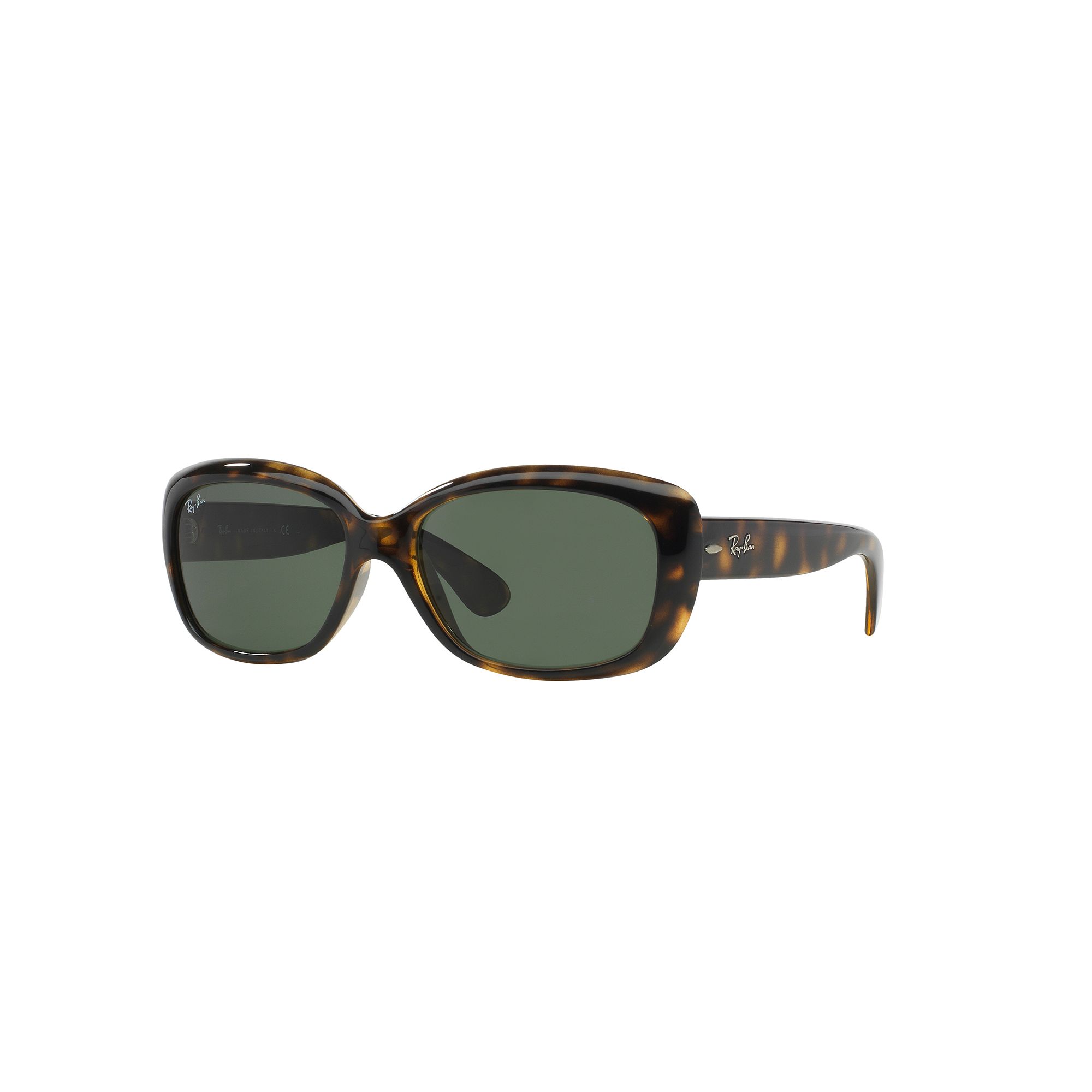 Ray-Ban Jackie Ohh RB4101 58mm Rectangle Sunglasses, Green