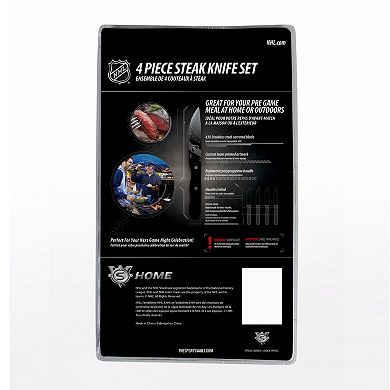 Chicago Blackhawks 4-Piece Steak Knife Set