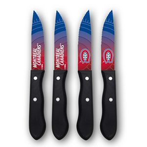 Montreal Canadiens 4-Piece Steak Knife Set