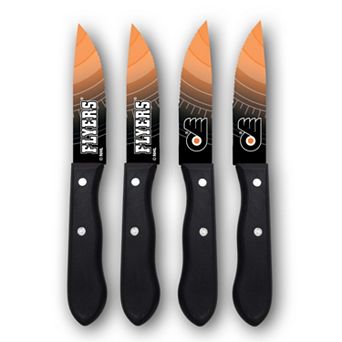 Philadelphia Flyers 4 pc Steak Knife Set