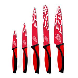 Detroit Red Wings 5-Piece Cutlery Knife Set