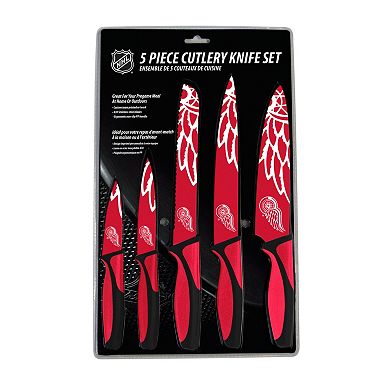 Detroit Red Wings 5-Piece Cutlery Knife Set