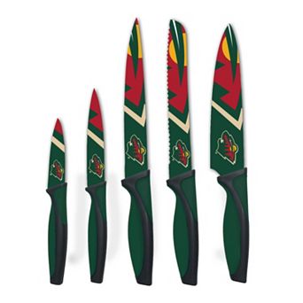 Minnesota Wild 5 pc Cutlery Knife Set