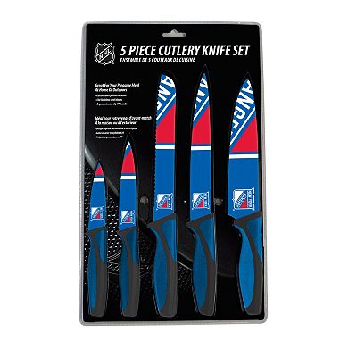 New York Rangers 5-Piece Cutlery Knife Set