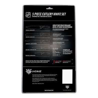 Pittsburgh Penguins 5-Piece Cutlery Knife Set